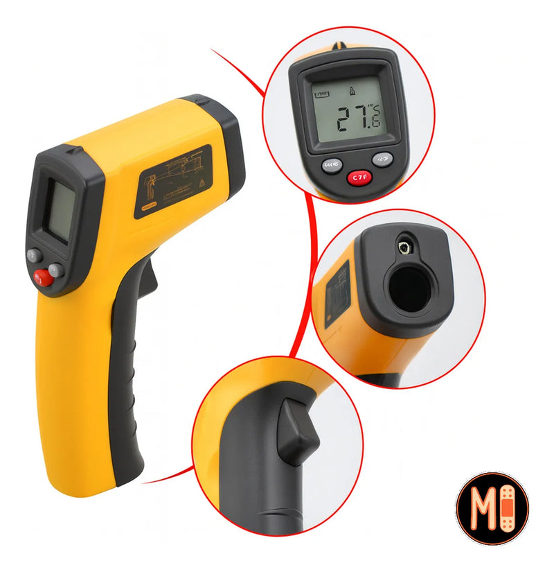 🔥 ThermoGun™ – Pistola Láser Infrarroja Digital de Precisión