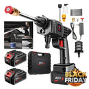 Hidrolavadora Portátil Recargable TurboJet™ + 2 Baterías de 48V [BLACK FRIDAY]