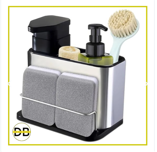 CleanTouch™ – Dispensador y Organizador de Cocina 2 en 1